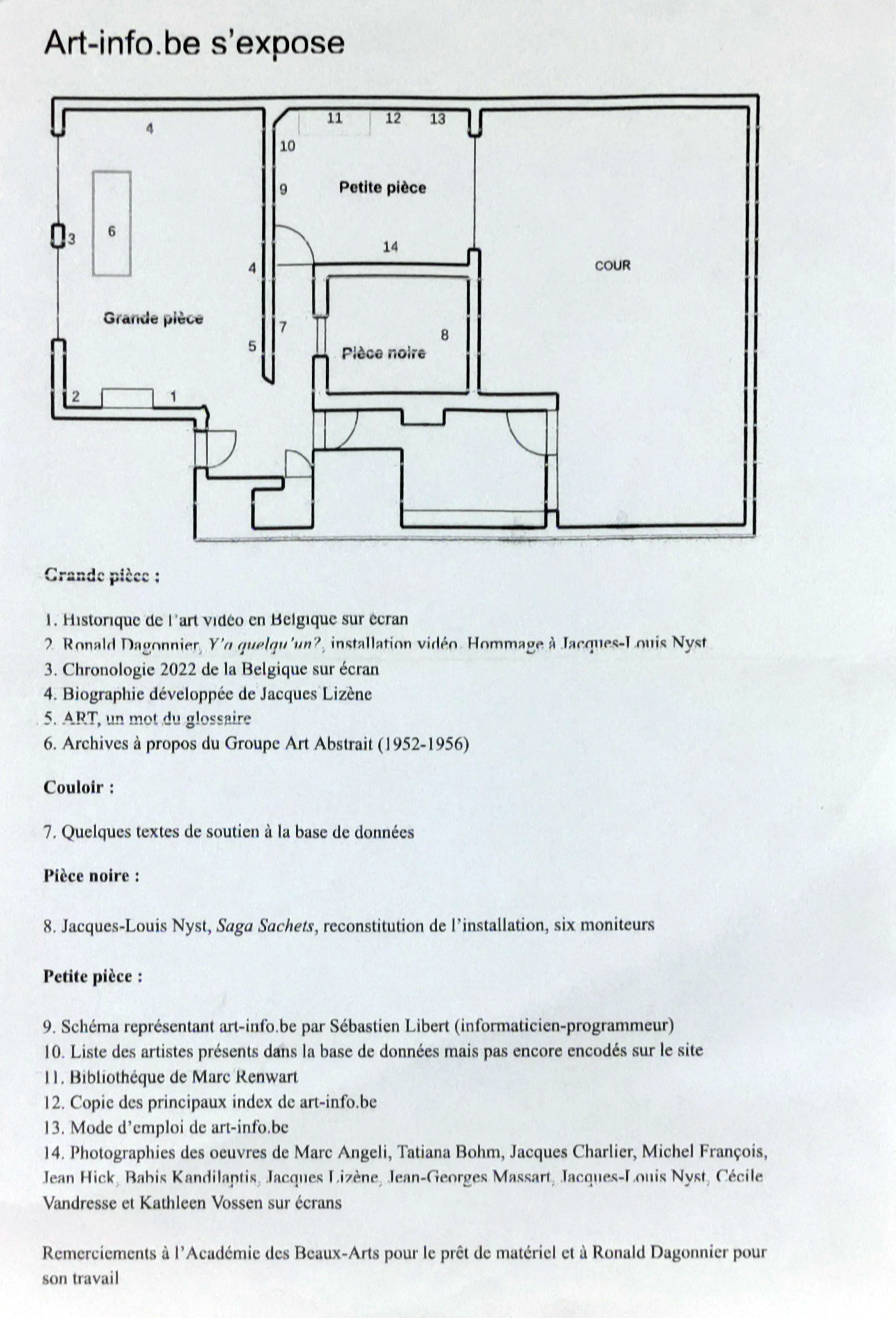 2023 Arte Info S expose Invitation Schema expo