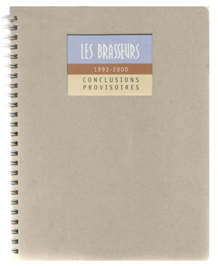 Conclusion provisoire couverture