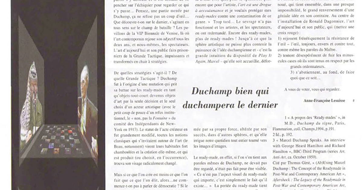 Fluxnews article anne françoise lesuisse