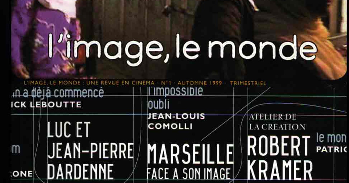 L image  monde Couverture page
