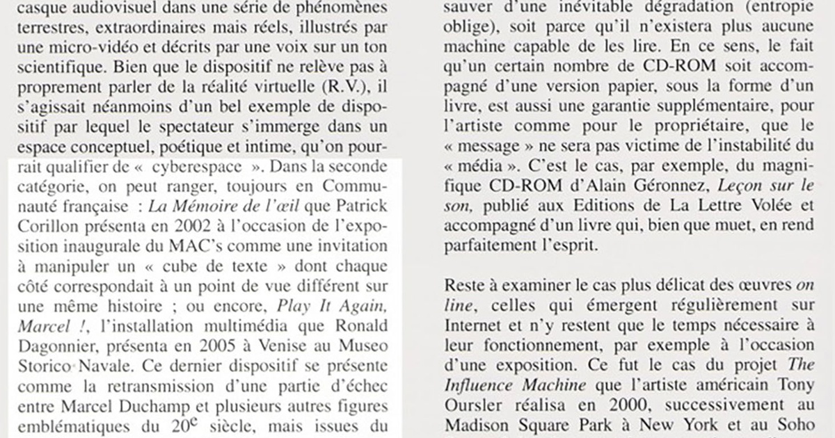 La vie des musées mai 2006 article denis Gielen
